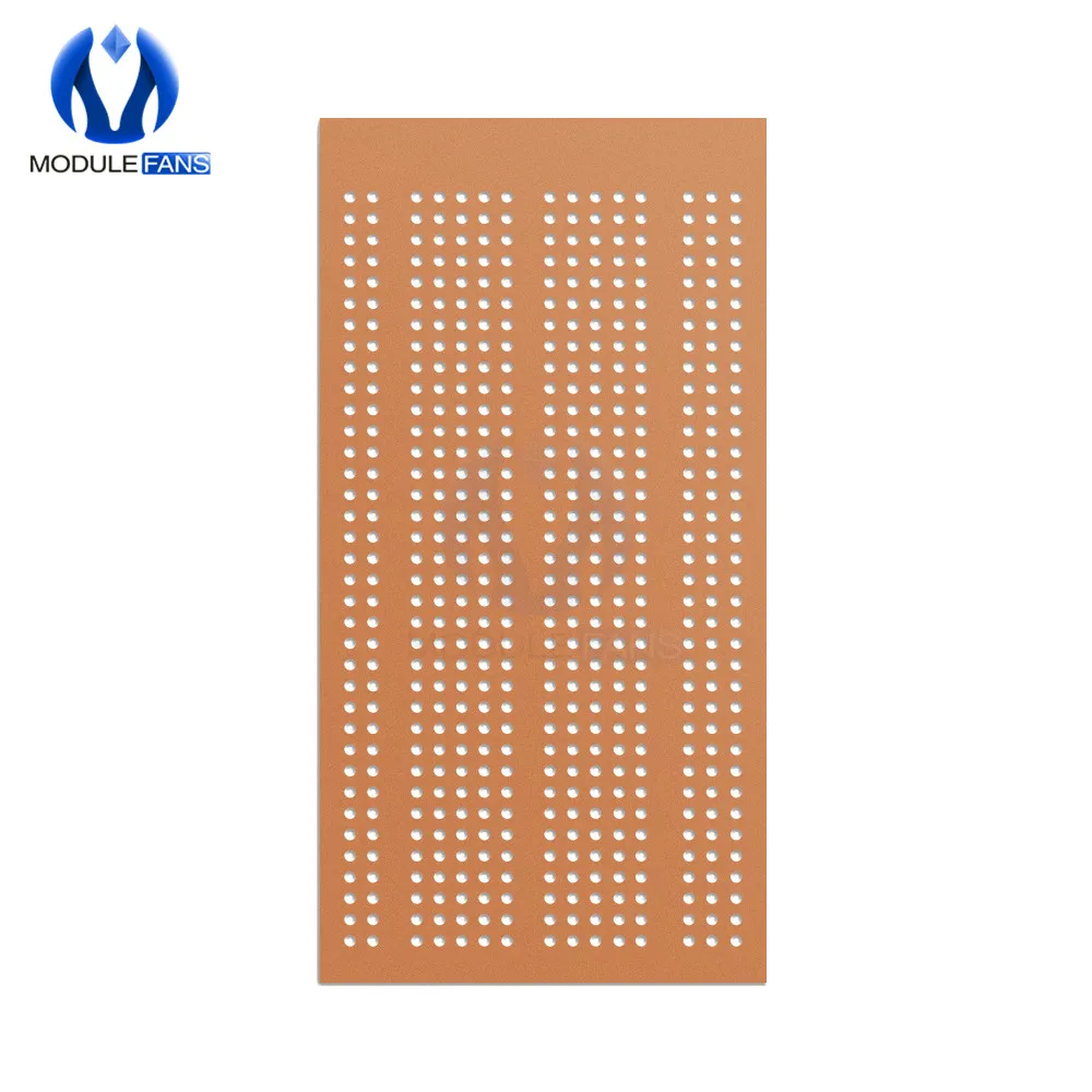 Prototype PCB Board 5PCS 5X10 CM Solderless Test Breadboard Copper Tinned Plate Joint holes DIY