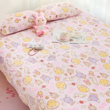 Kawaii Cartoon Soft Blanket & Pillow Case 3