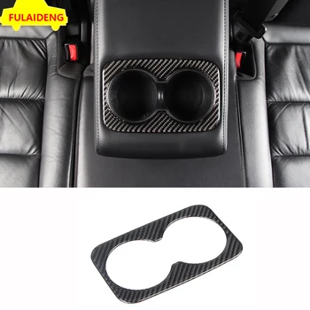 

1pcs For Jeep Grand Cherokee 2014-2018 Carbon Fiber Rear Water Cup Holder Cover Trim Car Styling Accessories