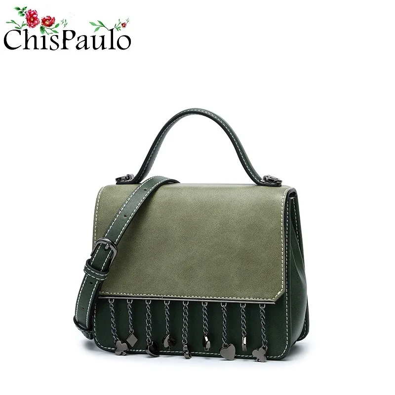 

Genuine Leather Bags For Women 2018 Luxury Brand Handbags Women Bags Designer Messenger Fashion Women's Shoulder Chain Bags N275