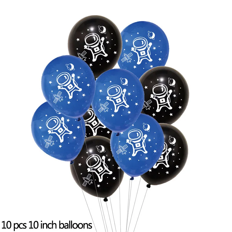 Воздушные шары из фольги в форме космонавта, земли, ракеты для космоса, вечерние шары для детей, счастливые предметы для украшения дня рождения 75 - Цвет: BB03