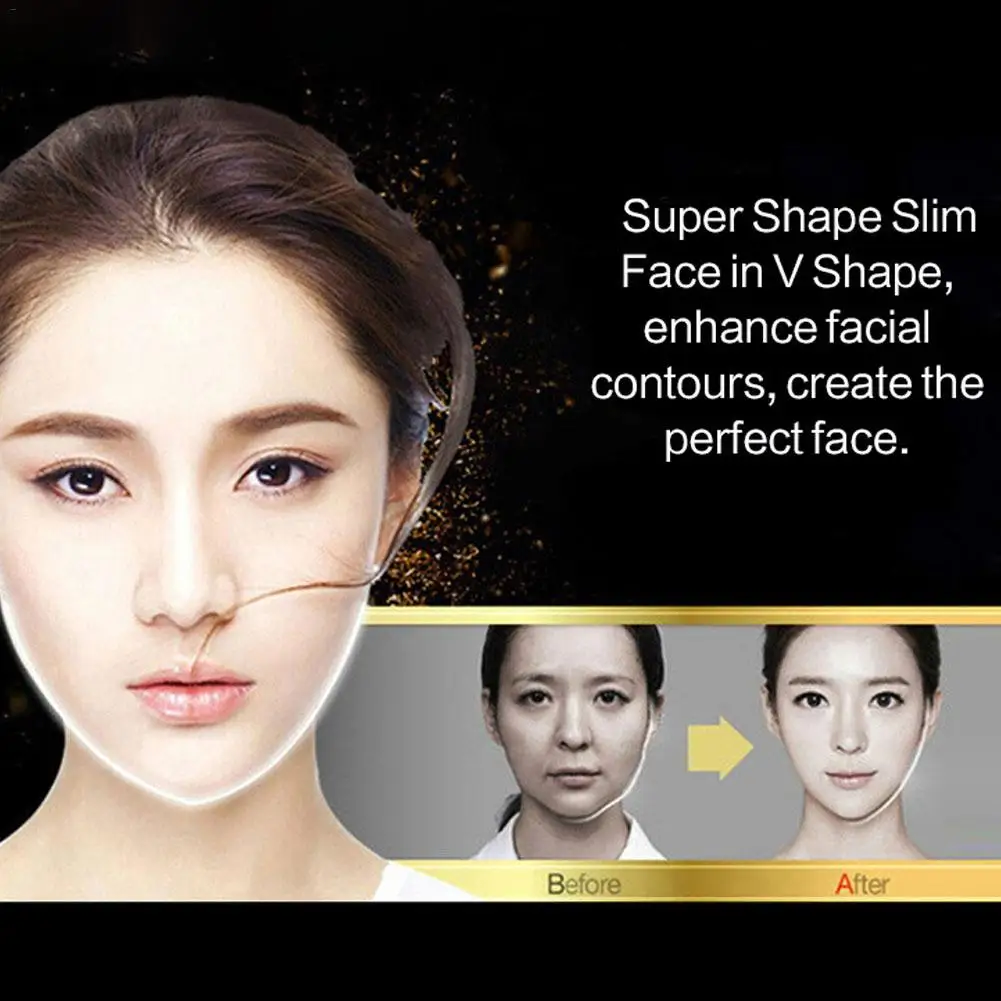 3D V Sharpd невидимые тонкие наклейки для лица линия морщинка провисание кожи Shape