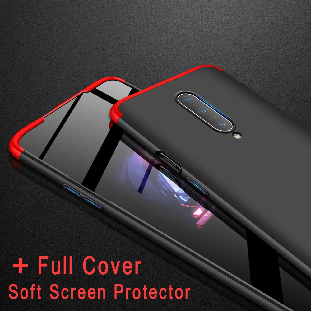 Для Oneplus 7 Pro Чехол 3 в 1 полноразмерная защита от падения гибридная Броня + экрана |