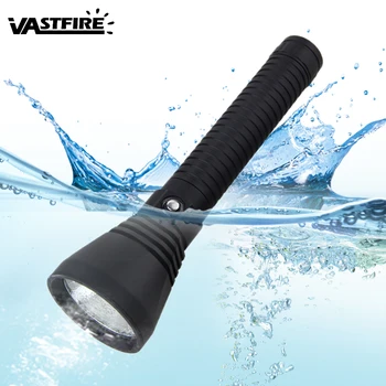 

VastFire XHP70 Stepless dimming 100M waterproof Diving Fill light Flashlight Tactical Hunting Torch