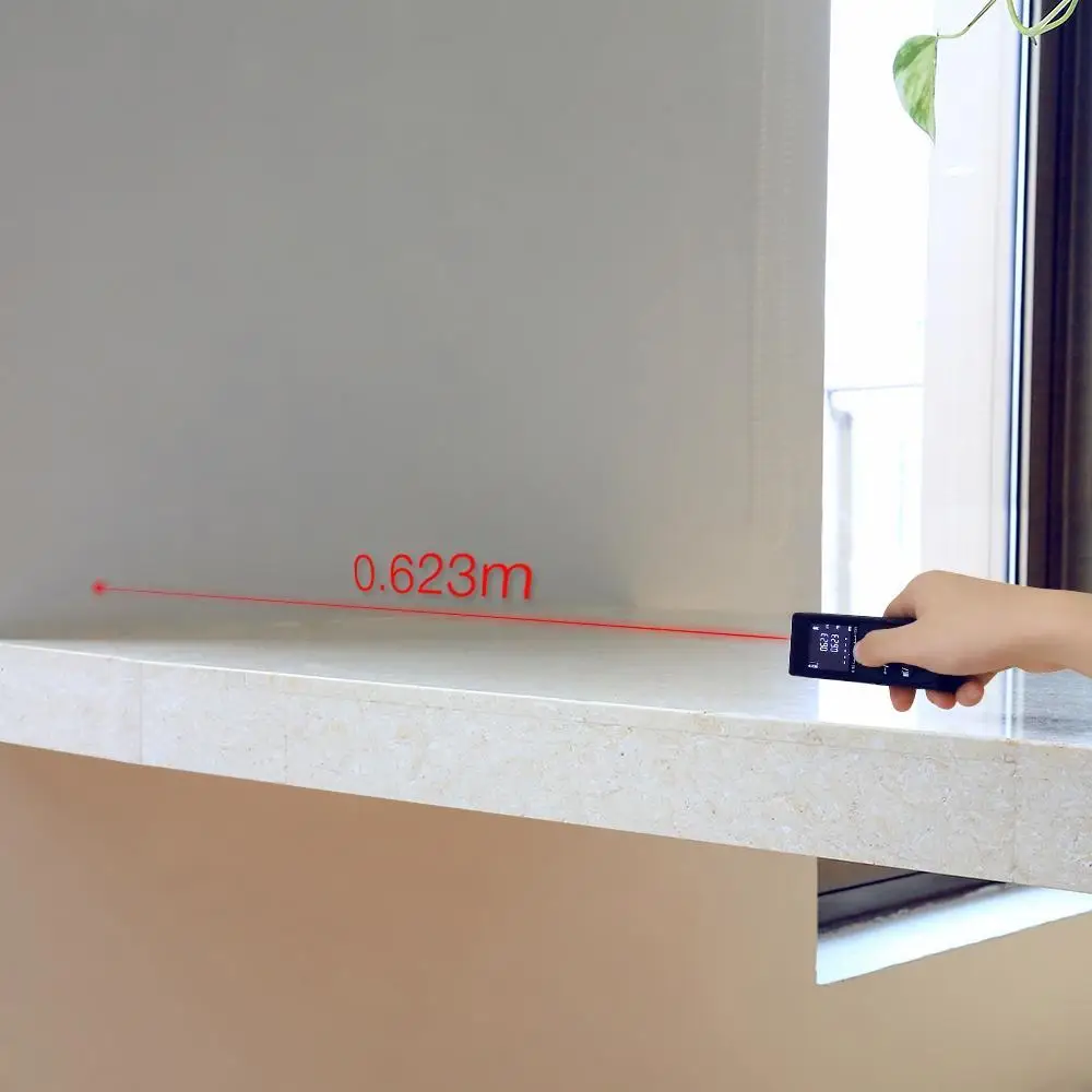 40M 60m 80m 100m Laser Rangefinder Digital Laser Distance Meter 2*AAA battery-powered laser range finder tape distance measurer