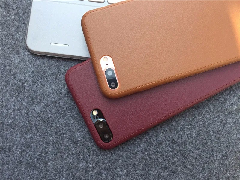 iphone 8 silicone case For iPhone 12 11 Pro Case Soft TPU Ultra Thin Leather Skin Case For iPhone 5S 6S 7 8 Plus Back Cover For iPhone X XR XS Max Case iphone 7 cover