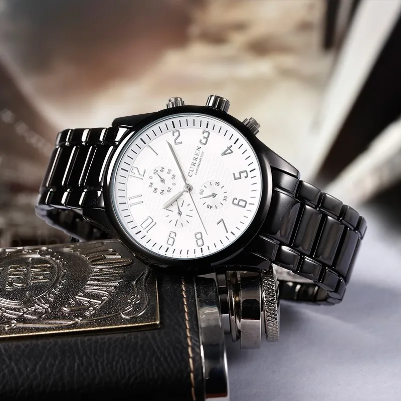 CURREN часы Мужские кварцевые Лидирующий бренд аналоговые военные мужские часы мужские спортивные армейские часы водонепроницаемые Relogio Masculino новая распродажа