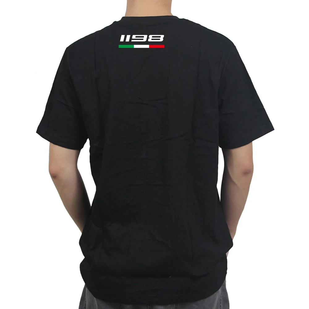 

KODASKIN Motorcycle 100% Cotton Unisex Men customizable Casual Tee Shirt T-shirt For PANICALE 899 959 1098 1198 1199 1299