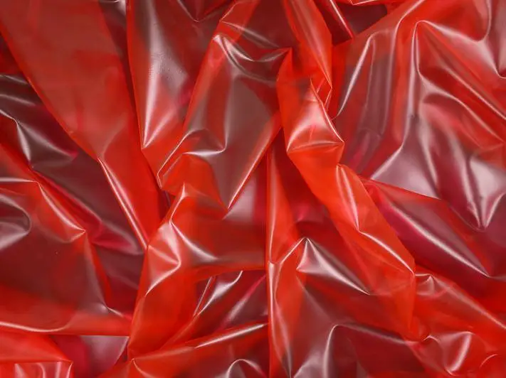 Haian фетиш взрослый ребенок Качество ПВХ ткань на дворе(красный) PVC-1208 - Цвет: Красный