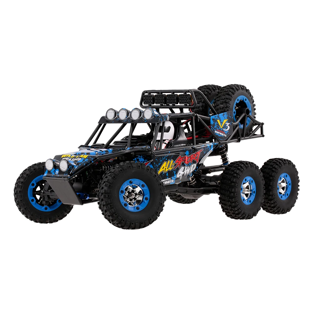 

12628 1/12 2.4G RC Car 6WD High Speed 40Km/h RC Rock Crawler Off-road Monster Climbing Car Kids Toy for Boys Gifts