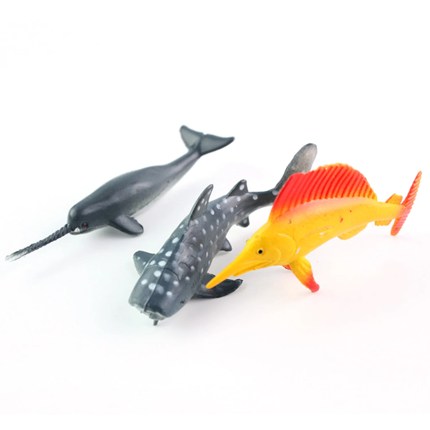 Серия животных модельные Фигурки игрушки 24 шт. мини-Моделирование Пластиковые модели животных в морском океане Набор детских обучающих игрушек подарки