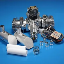 DLE111 дле 111CC двухцилиндровый 2-удара бензин/бензиновый двигатель для RC Самолет