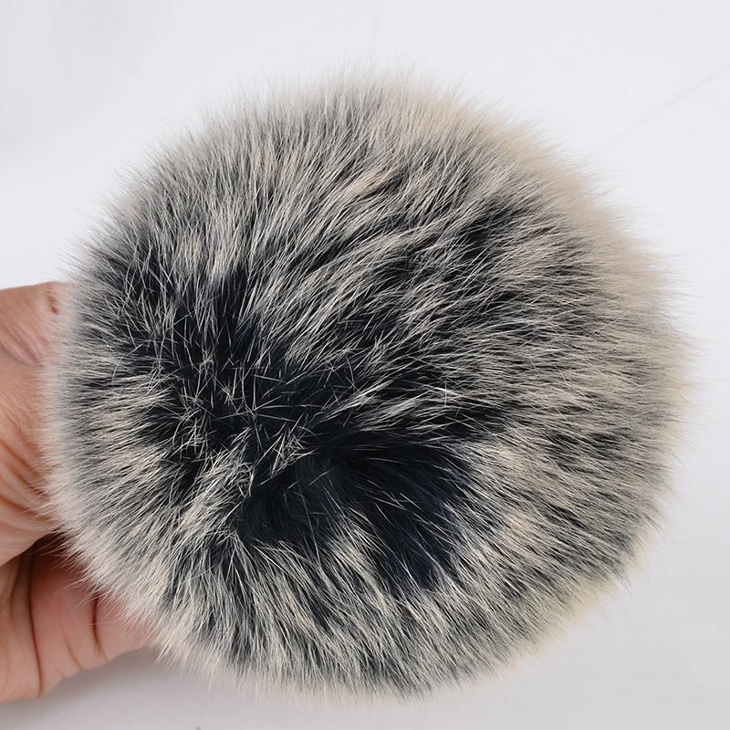 

Fluffy Real fox Fur Ball Pom Pom for Keychian Car Keyring Bag Charm