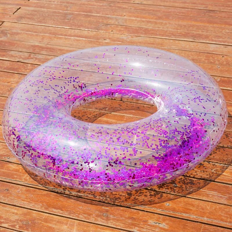 70 см/90 см/100 см/120 см блестящие бассейн плавательный круг для взрослых детей плавает надувные Забавные игрушки Плавающий надувной матрас boia