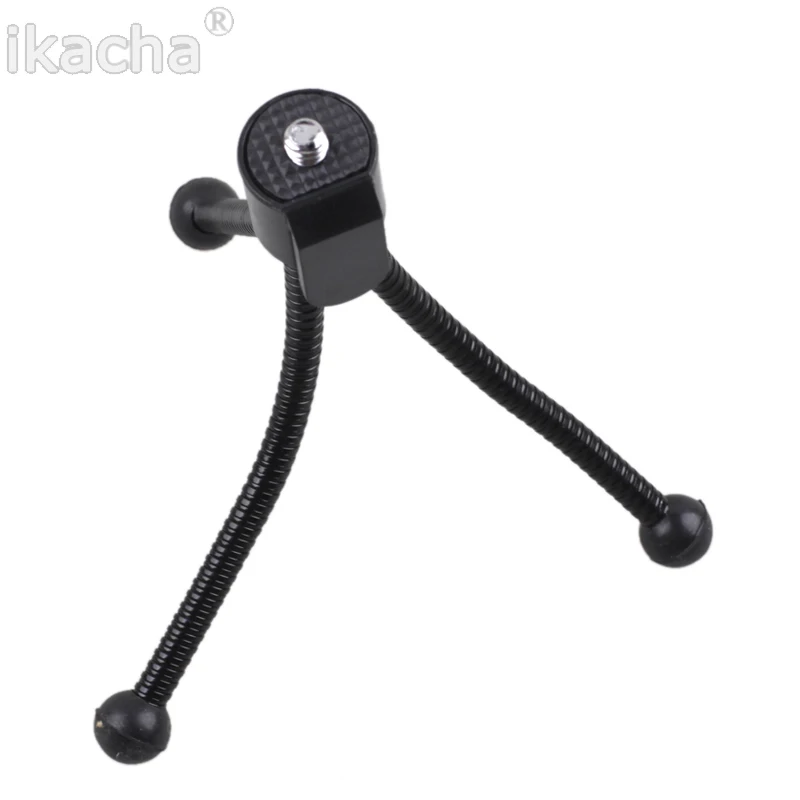 

Universal Flexible Mini Portable Metal Tripod Stand for Digital Camera Webcam