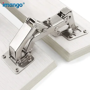 

Kitchen Hinges and Cabinet Door Hinges, Angle Adjustable 130-170 Degrees Non-porous Hinges Home Improvement Accessories