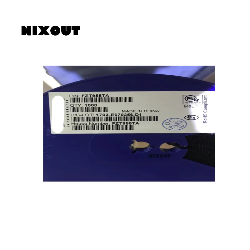 NIXOUT NEW Original FZT955TA FZT955T SOT-223 In Stock (Big Discount if you need more) | Электроника