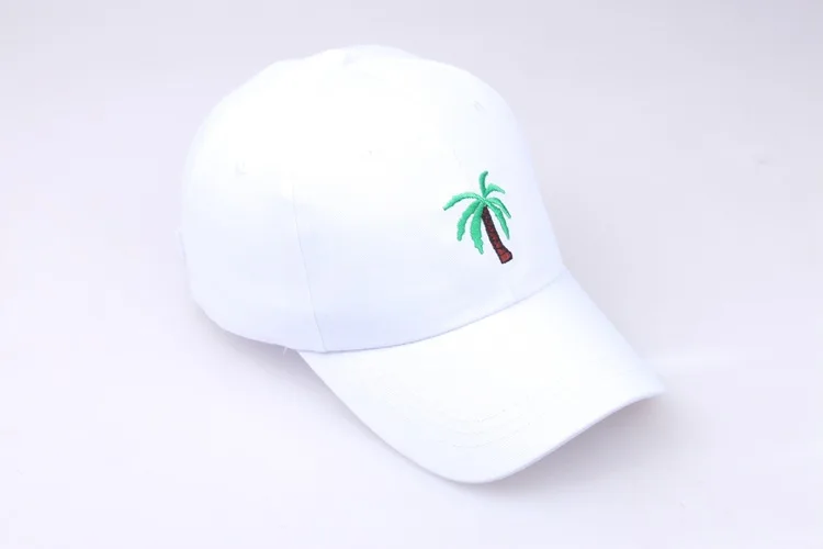 Повседневное мужские папа шляпа кокосовой пальмы вышивка Бейсбол Кепки Для женщин летнего отдыха и путешествий; пляжные кепки для защиты от солнца Кепки s надпись: Hip Hop Gorra Snapback