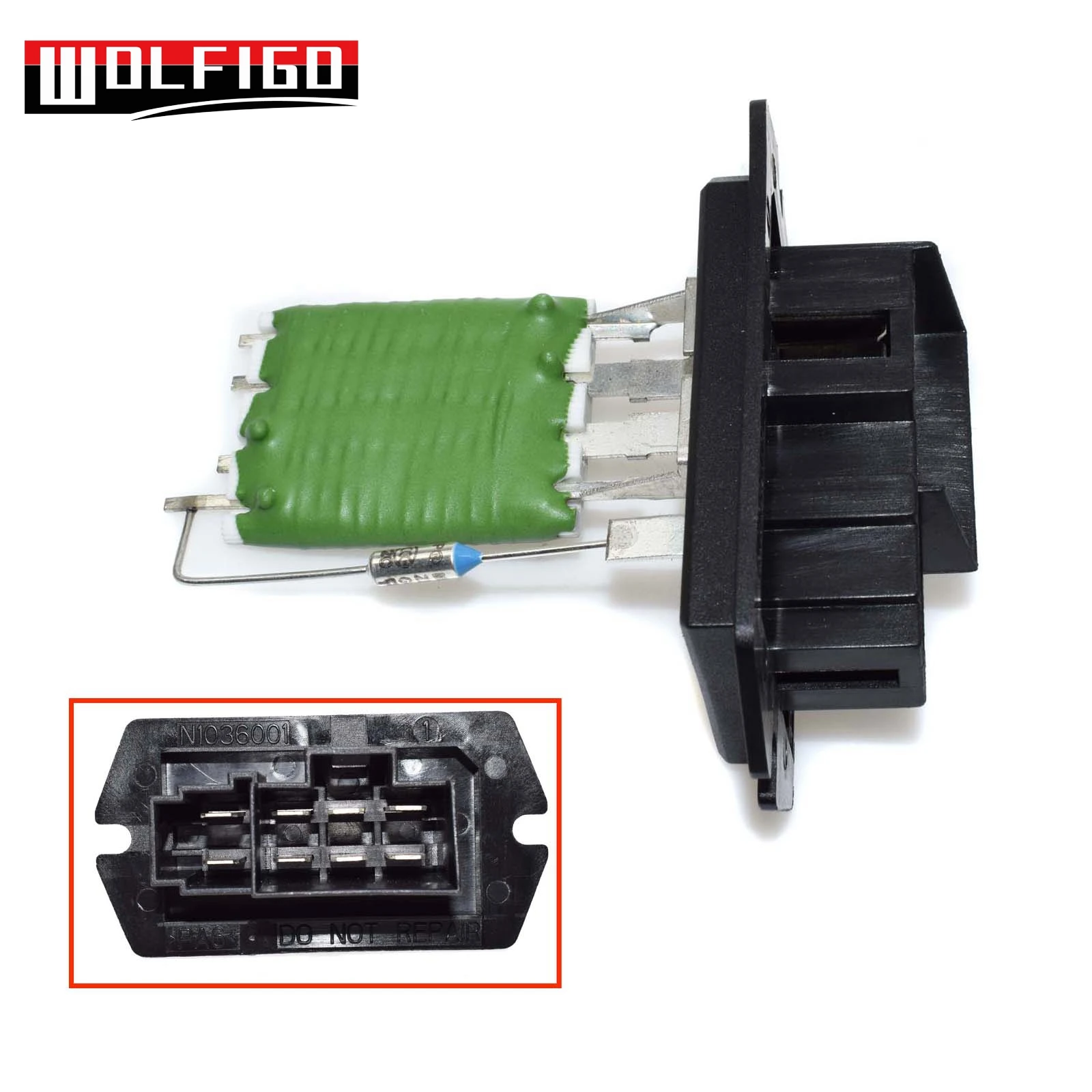 Front Heater Blower Motor Resistor for Dodge Caravan Chrysler Voyager Van Air Conditioning