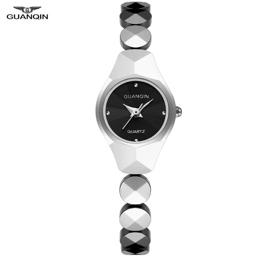 

GUANQIN Women Watches Tungsten Steel Quartz Ladies Watch Luxury Clock Women Waterproof Dress Creative Design Quartz Wristwatches