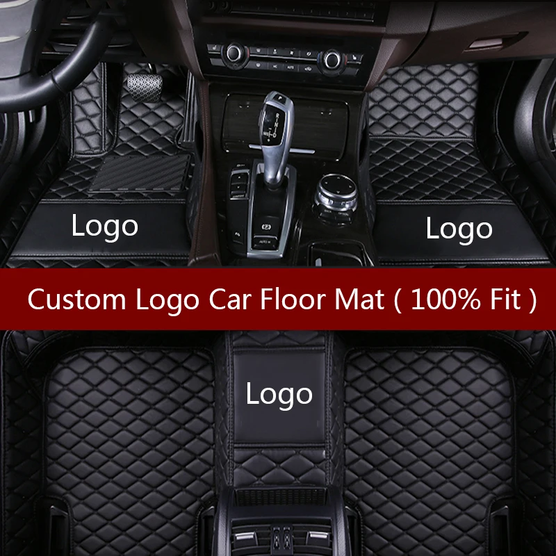 Flash mat Logo car floor mats for Jaguar XF XE XJL XJ6 XJ6L F PACE F