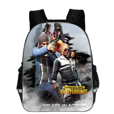 

3D school bags PUBG Playerunknown's Battlegrounds Cosplay Props Lv3 Backpacks Schoolbag Acc Winner Winner Chicken Dinner