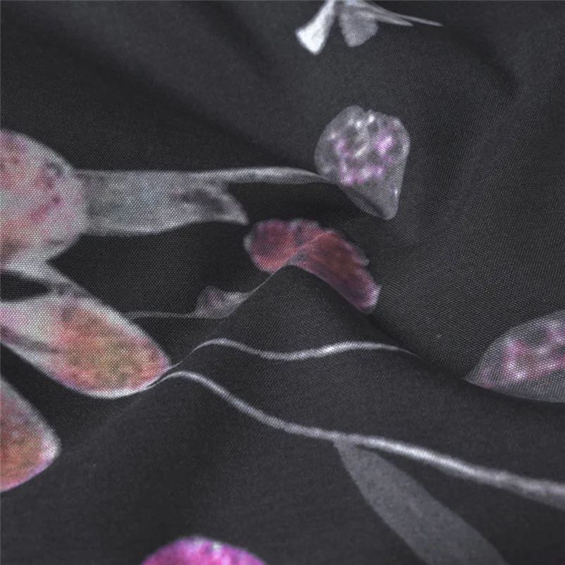 2018 HOT sell Dress summer beach dress Women Vintage Boho Long Maxi Evening Party black dress Floral Sundress robe femme J07#N (7)