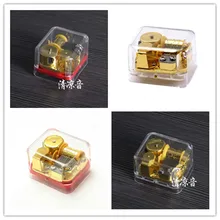 Laxury 4 шт./лот Пластик Music Box Мелодия Elfen Lied/Унесенные призраками/замок в небе/Мой сосед тоторо позолота движение