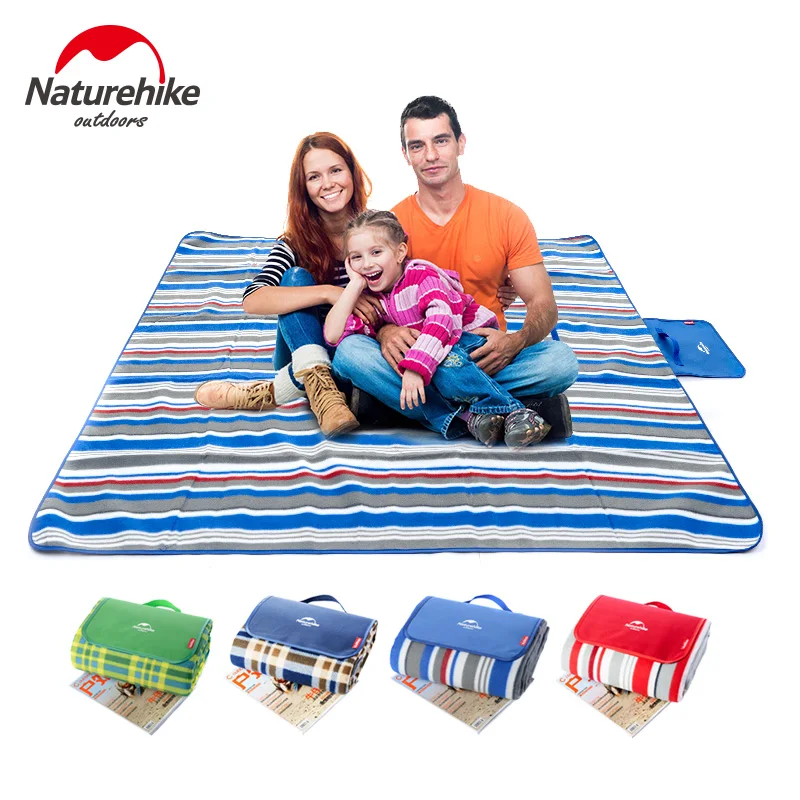 Naturehike Two Sizes Outdoor Picnic Waterproof Camping Mat Beach Multiplayer Baby Climb Folding Camping Mattress NH60C061-Y