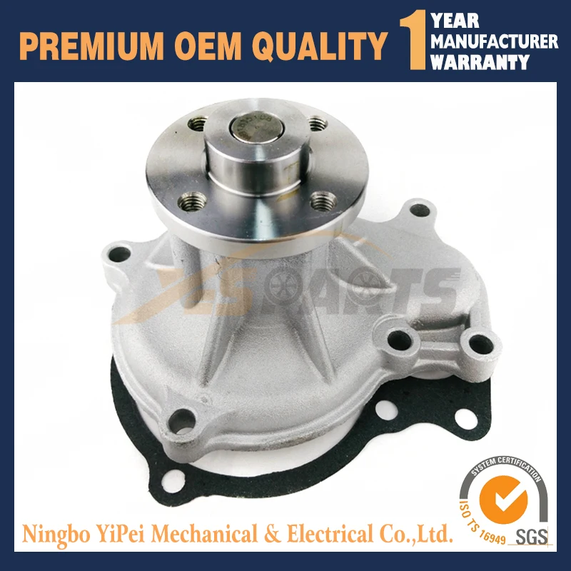 

For Kubota Water Pump And Gasket For V3600 TIER 3 Diesel 1C01073032 1C01073430