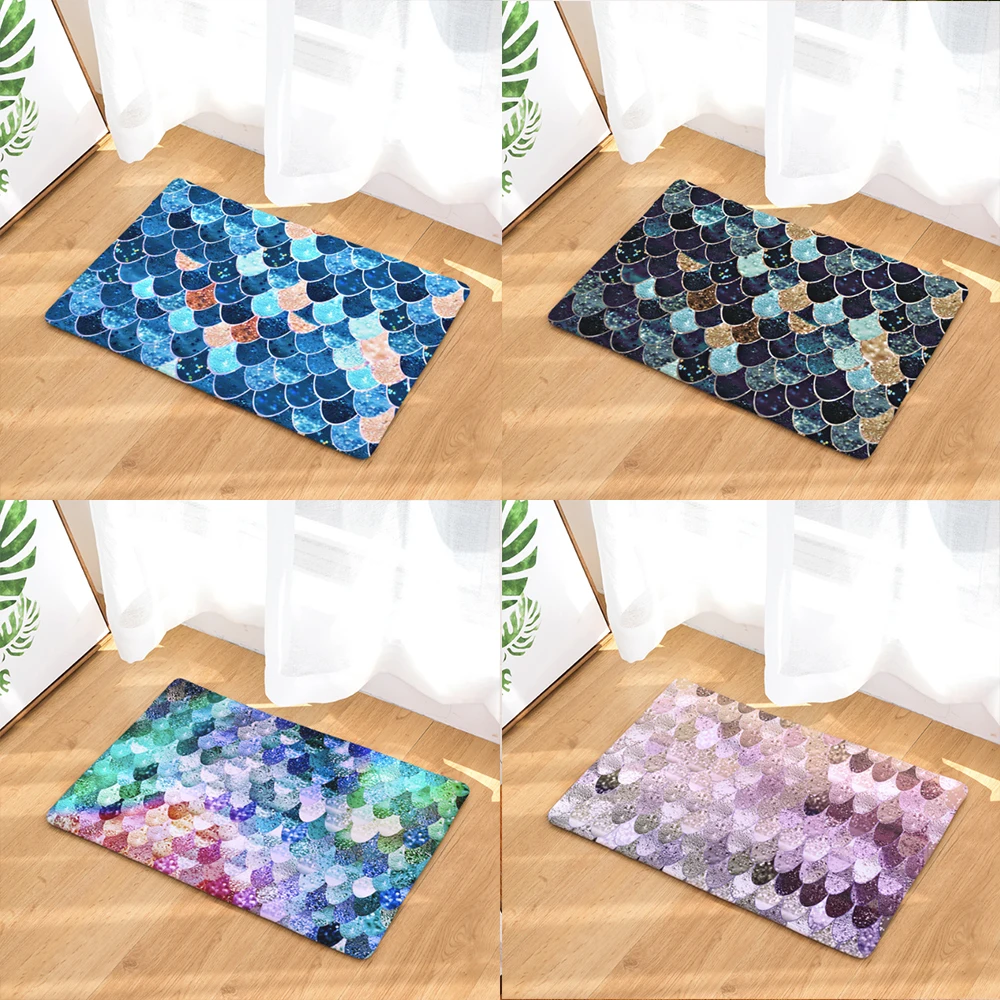 

Diamond Geometry Doormat Bath Kitchen Carpet Decorative Anti-Slip Mats Room Car Floor Bar Rugs Door Home Decoration Gift