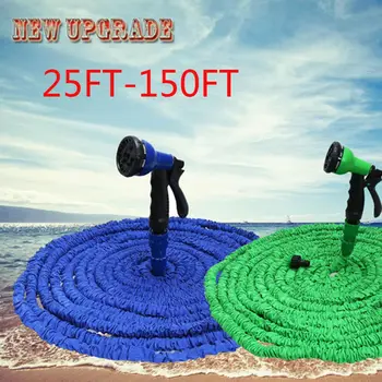 

Garden Hose Expandable Magic Flexible Water Hose Watering Car Wash Spray Garden Hose Plastic Hoses Pipe With Spray For Home