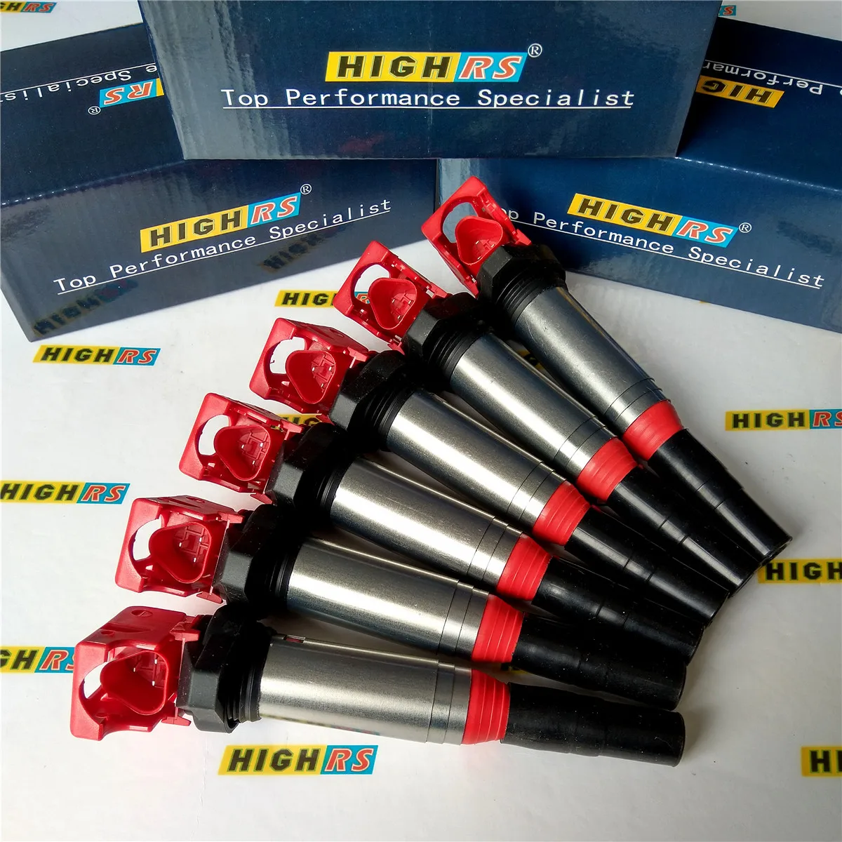 

Ignition Coil Pack Fit 11-17 BMW F32 F33 E46 E82 535i 325i 640i M2 M3 M4 X1 X3 X5 X6 Z4 3.0L L6 Set of 6 Direct UF667 GN10571