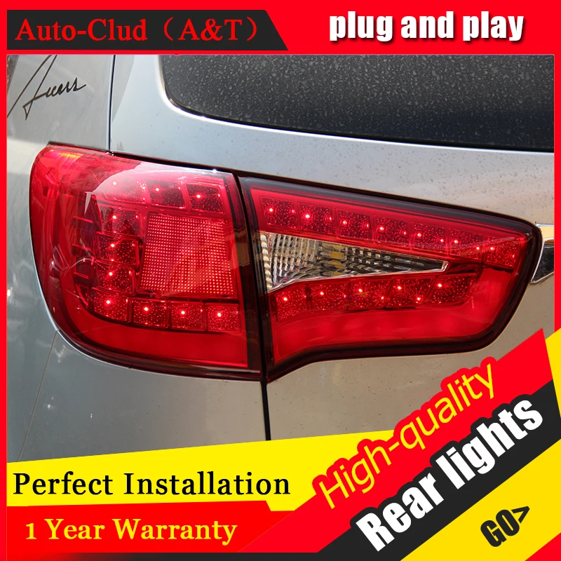 Car Styling for Kia Sportage R Taillights 2011 2014 Sportage R LED Tail