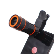 Универсальный зажим 8X зум сотовый телефон телескоп объектив телеобъектив внешний смартфон объектив камеры для iPhone samsung huawei