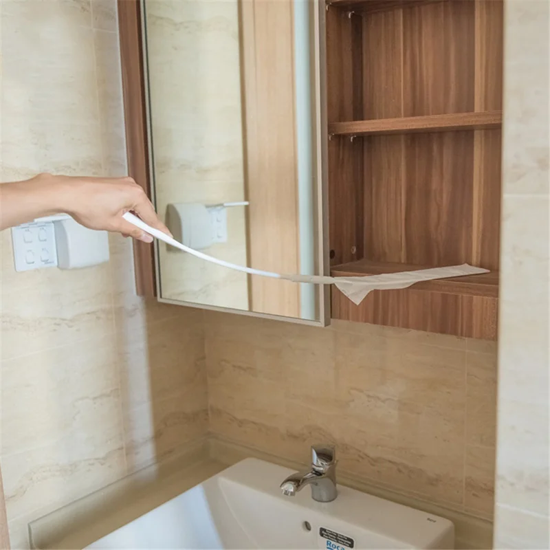 Household Long Crevice Dust Brush Non-Woven Dust Mites Dust Crevice Brush Cleaning Tools Household Cleaning Brush Cleaning Tools