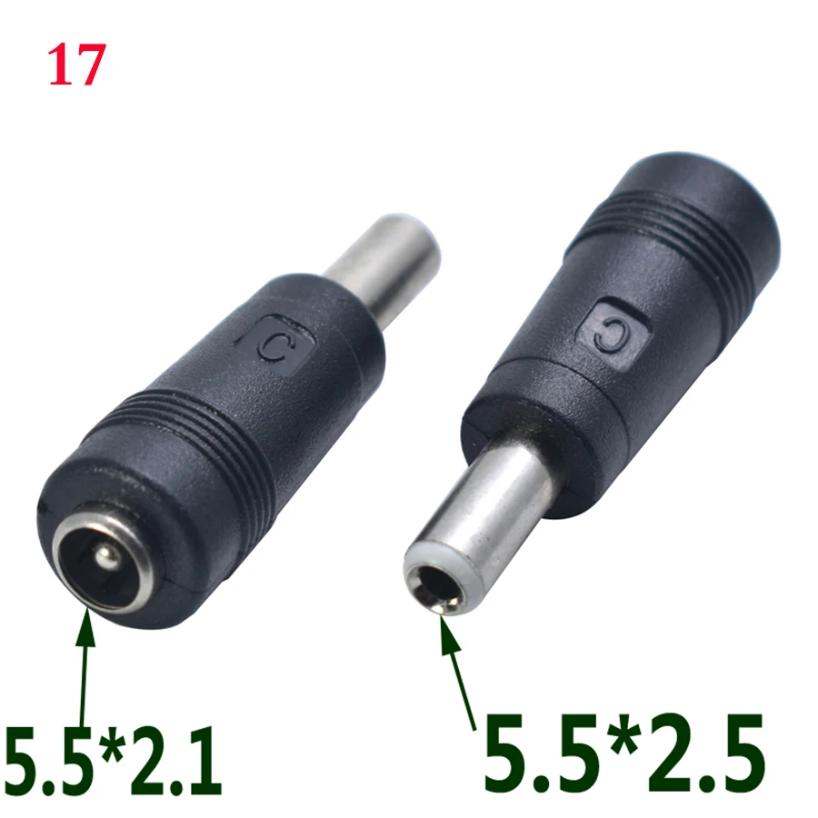 1 шт. общий DC мощность мужчин и женщин 6,5*4,4/4,0X1,7/3,0*1,1/5,5*2,5/usb к 5,5*2,1 разъем конвертер адаптер для ноутбука