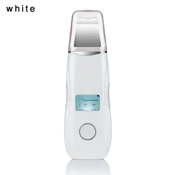 

Rechargeable Ultrasonic Ion Face Skin Scrubber Facial Cleaner Cleansing Spatula Peeling Vibration Blackhead Removal Exfoliating