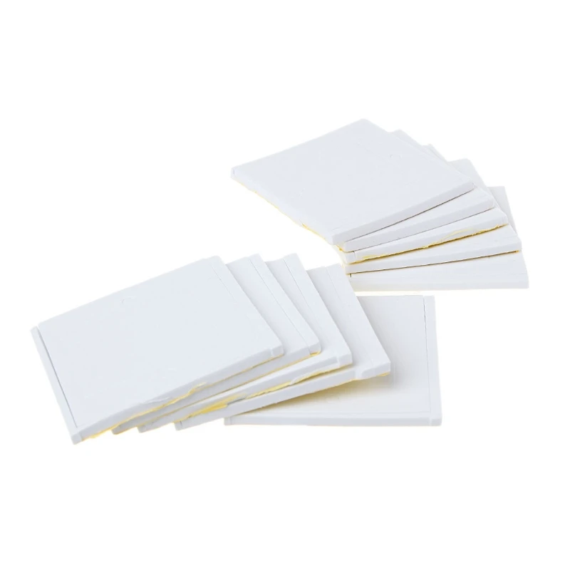 

10 Pcs Insulation Cotton Washer For TEC1-12706 Thermoelectric Cooler Peltier #Aug.26