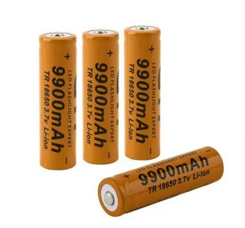 GTF 18650 3,7 V 9900 mAh Ricaricabile литий-ионный светодиодный фонарик All'ingrosso 18650 аккумулятор