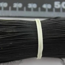 50 мм длинные черные Двуглавый электронный жильный кабель луженой проволоки