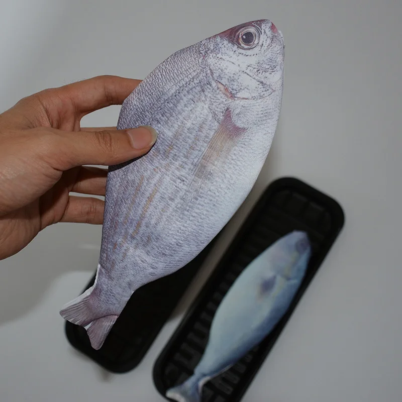 Чехол карандаш из материала для школы escolar lapices 3D estojo menina fish kawaii чехол papelaria kalem
