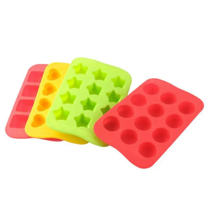 

Heart Shaped Silicone Chocolate Mold Maker Ice Cube Tray Freeze Bar cute Ice Cream Tools Jelly Pudding