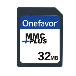 Onefavor 32 МБ 64 МБ MMC карт мультимедиа 13 контакты