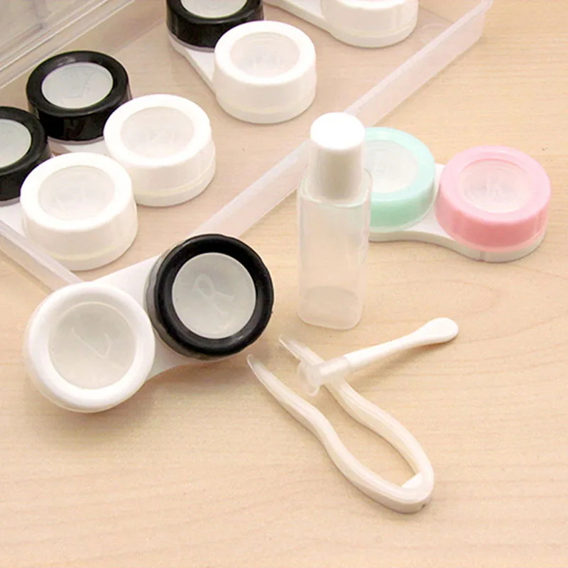6 пар контактные линзы чехол глазные контактные линзы коробка для женщин дорожный кейс для контактных линз герметичный контейнер линзы коробка для дисплея