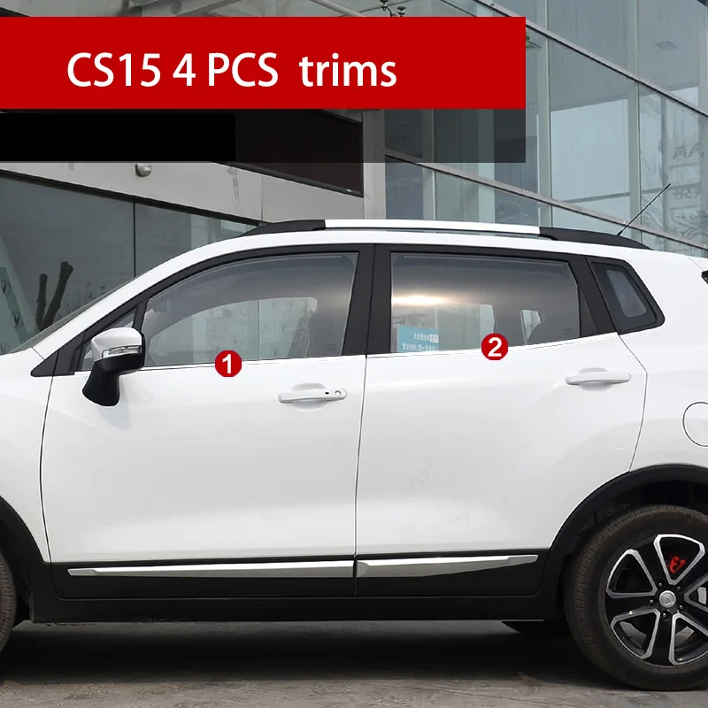 Стеклоподъемник lsrtw2017 из нержавеющей стали 304 для changan cs15 2016 2017 2018 2019|Наклейки на