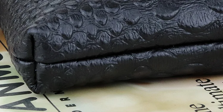 Косметичка из натуральной кожи с узором «крокодиловая кожа», косметичка, женская сумка-Органайзер, сумочка, профессиональная косметичка, женская сумочка-клатч