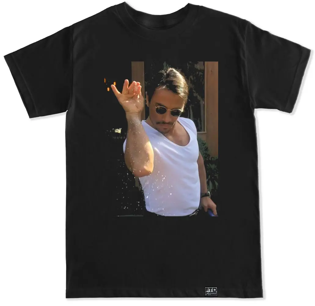 

SALT BAE NUSRET GOKCE MEME TREND FUNNY HUMOR HIP HOP FUN PARTY DJ DANCE T SHIRT Print T Shirt Summer Style Top Tee