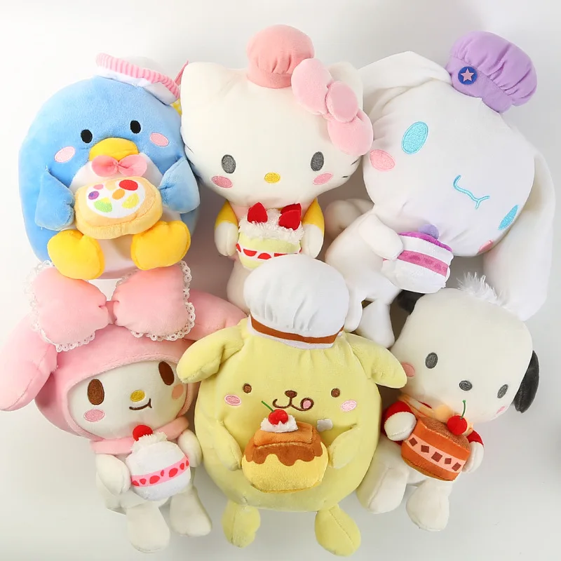 43 1pcs Hello Kitty Melody Jade Dog Pudding Dog plush toys Couple