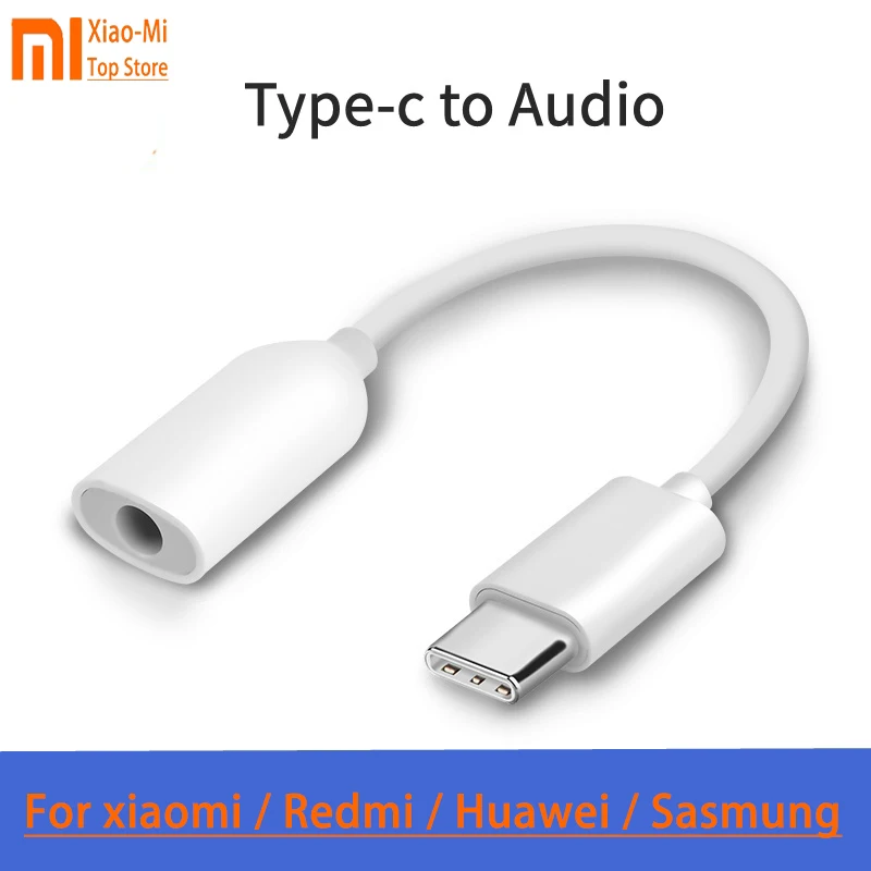 

xiaomi USB Type-C to 3.5mm Headphone Jack AUX Audio Cable Adapter for Samsung LG Nexus Oneplus Nokia Huawei Type C Smart Phones